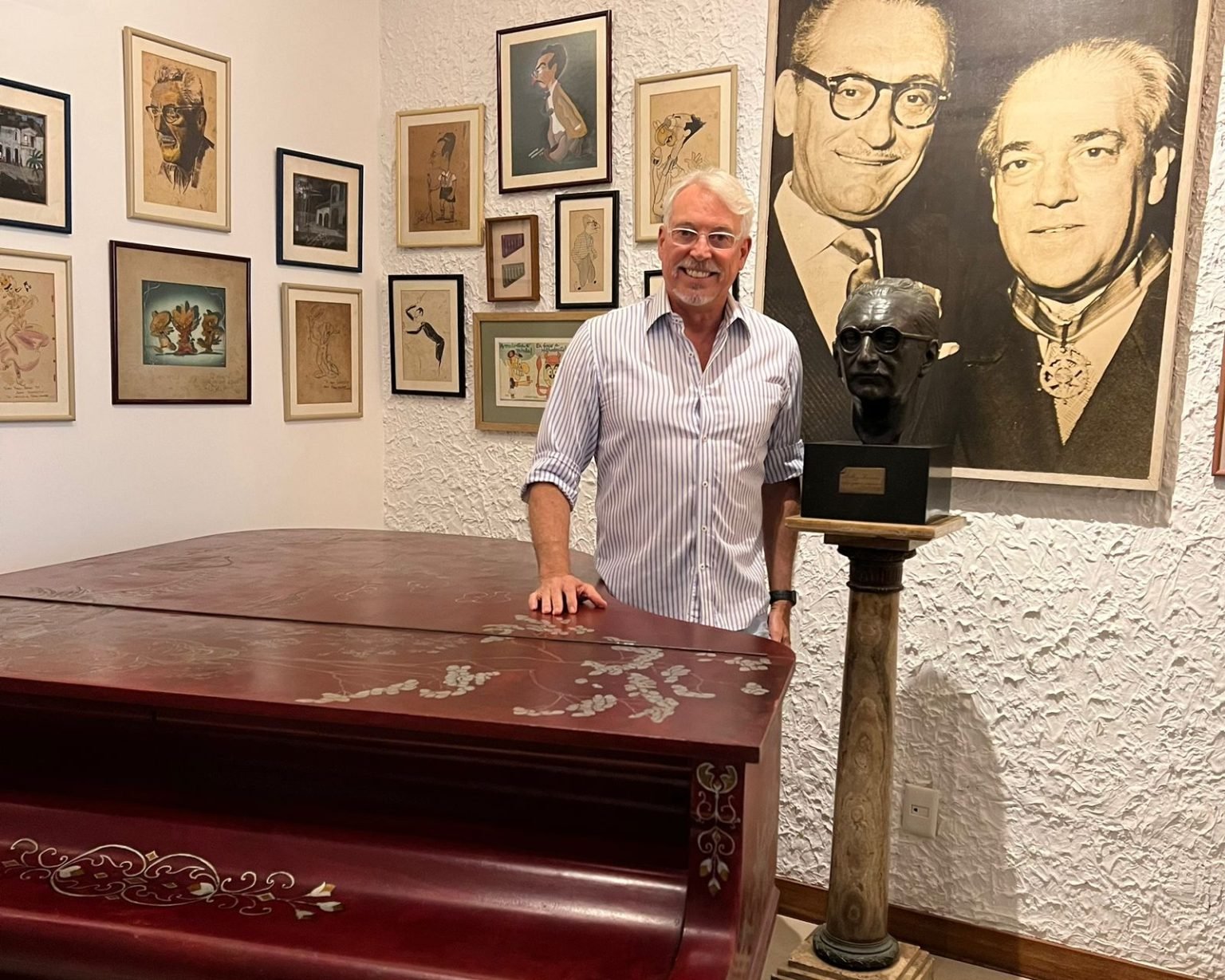 Meu entrevistado é Marcio Barroso, neto do eterno Compositor Ary Barroso