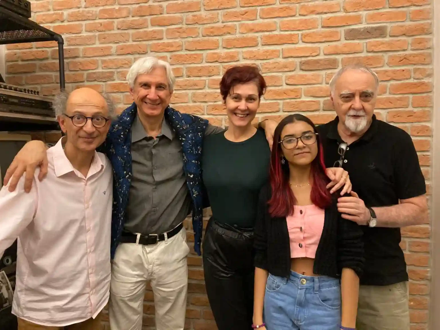 O maestro Ricardo Rocha, diretor musical é o artista convidado do programa Blim-Blem-Blom, de Tim Rescala