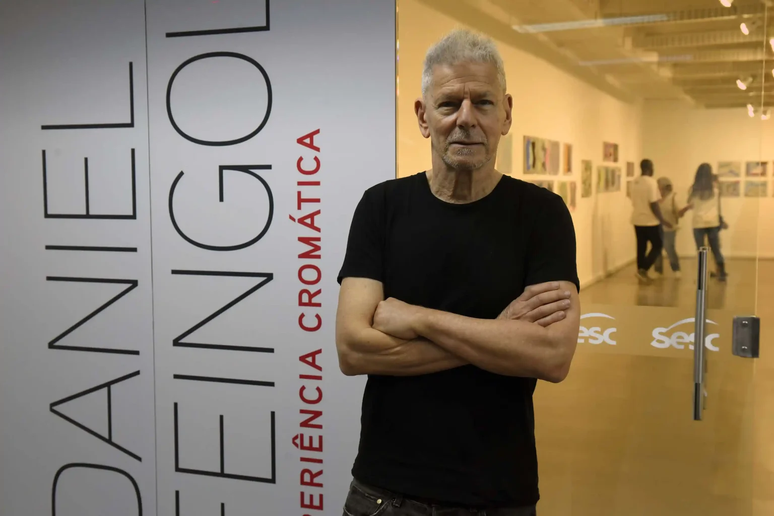 Conversa e lançamento do catálogo da exposição “Daniel Feingold – Experiência Cromática”, no Sesc Ramos