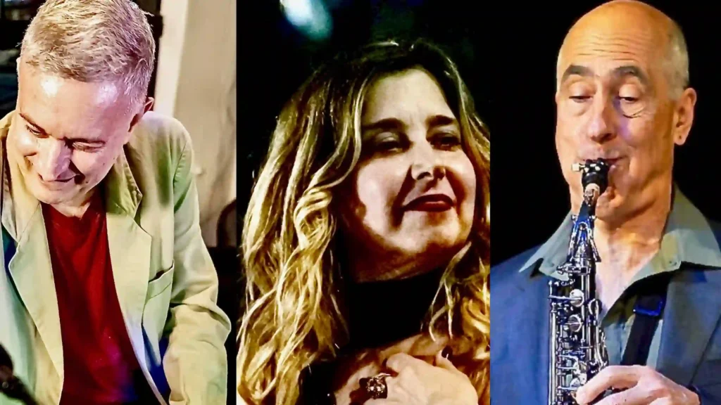 Marvio Ciribelli recebe o saxofonista americano Tom Bergeron e a cantora e apresentadora Mylena Ciribelli no Blue Note Rio
