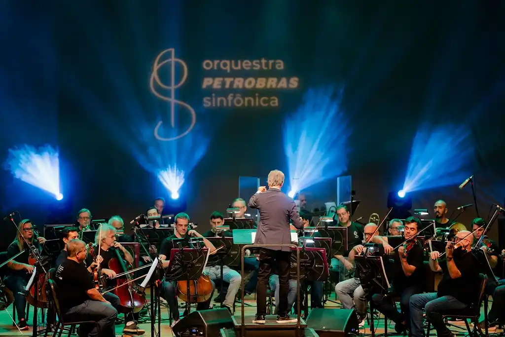 Festival Clássicos do Brasil com Orquestra Petrobras Sinfônica em show gratuito no Teatro Municipal Raul Cortez em Duque de Caxias