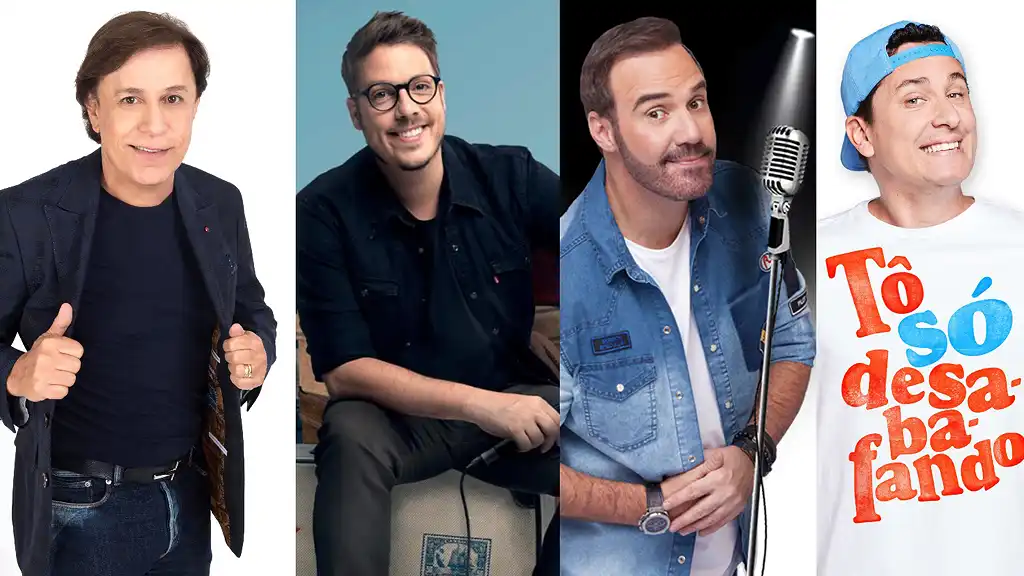 Teatro da Ilha recebe Tom Cavalcante, Fábio Porchat, Rafael Portugal, Diogo Portugal e muito mais