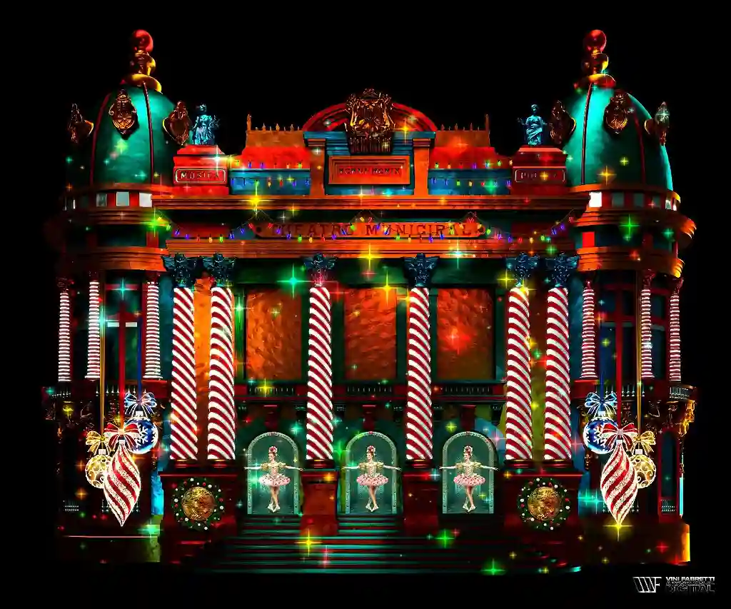 A Magia do Natal invade o Theatro Municipal