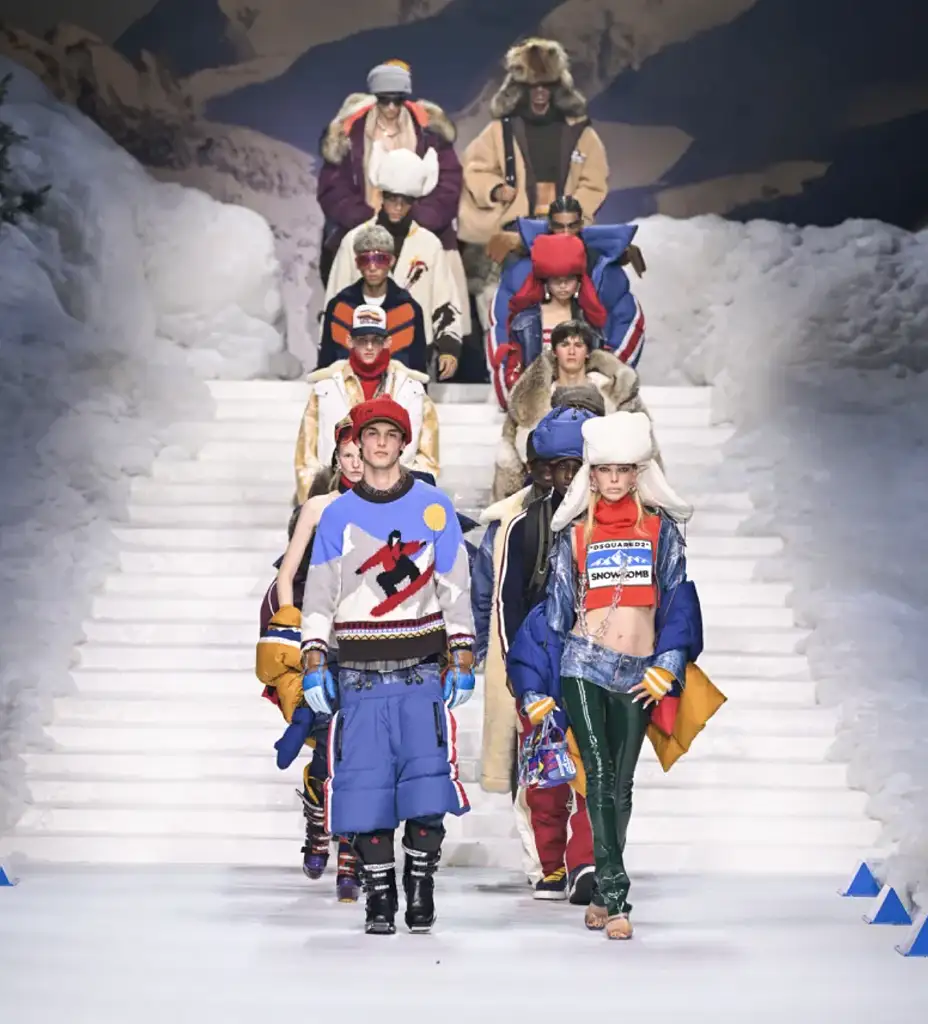 DSQUARED2 – Coleção inspirada nos jogos de inverno 2026 – Milão Fashion Week