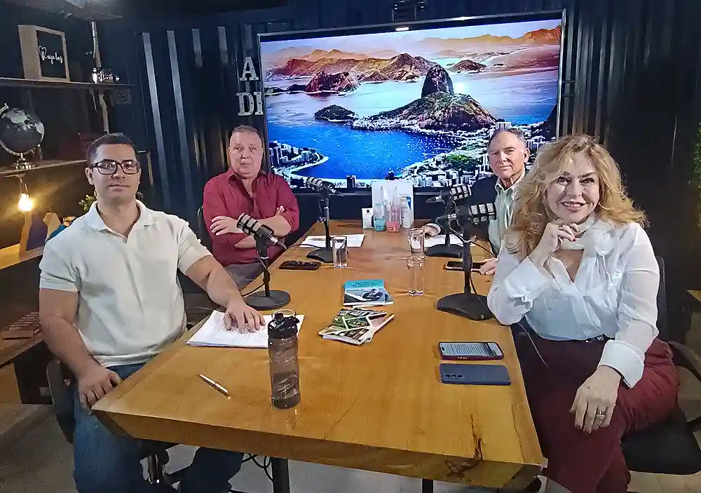 Podcast Apaixonados pelo Rio recebe Steve Solot e Eliana Ovalle